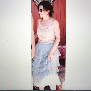 Light Grey Tulle Skirt